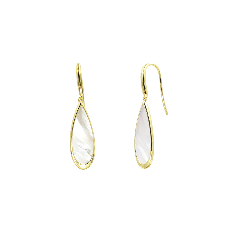 LUXE MOTHER OF PEARL EARRINGS